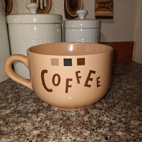 Large Brown Coffee Mug - Picture 4 of 7